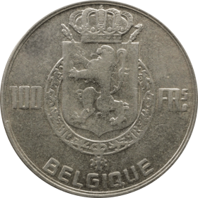 100 frankow 1950 belgia b